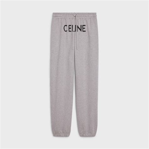 Men's Celine cotton fleece track pants 